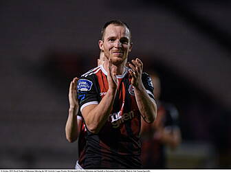 Bohemians captain Derek Pender...